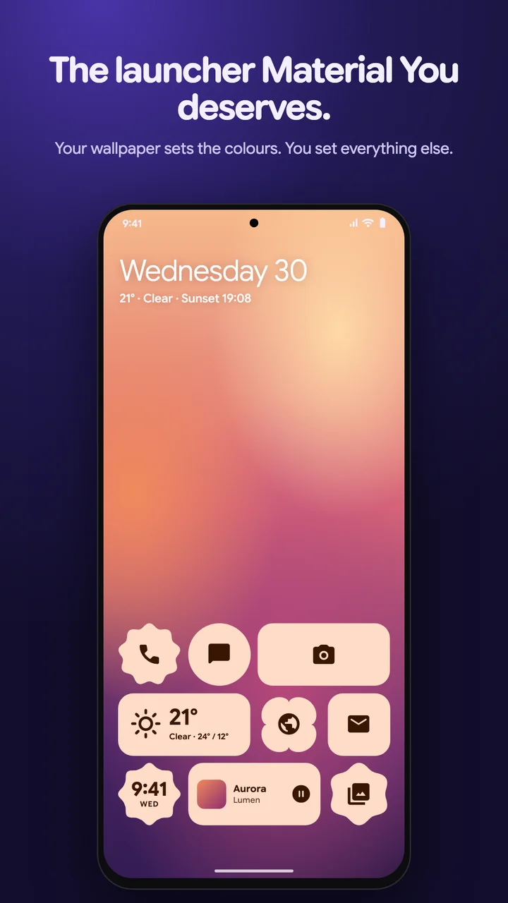 Merit Launcher screenshot 1